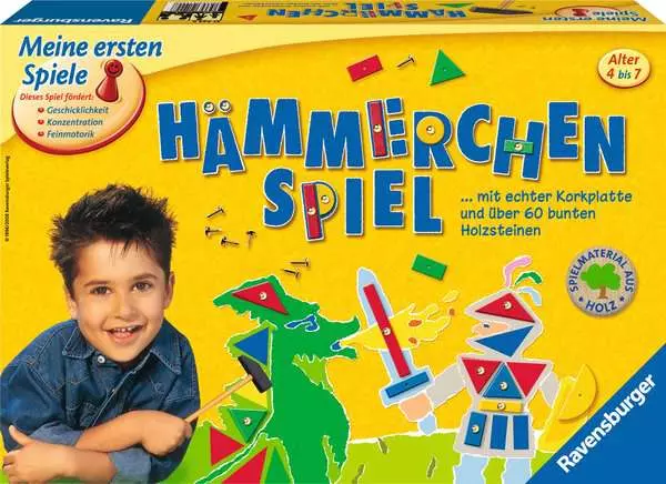 Ravensberger Matratzen Hämmerchen Spiel - Kinderspiel ab 4 Jahren