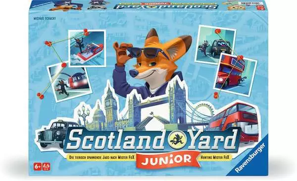 Ravensberger Matratzen Scotland Yard Junior - Kinderspiel ab 6 Jahren