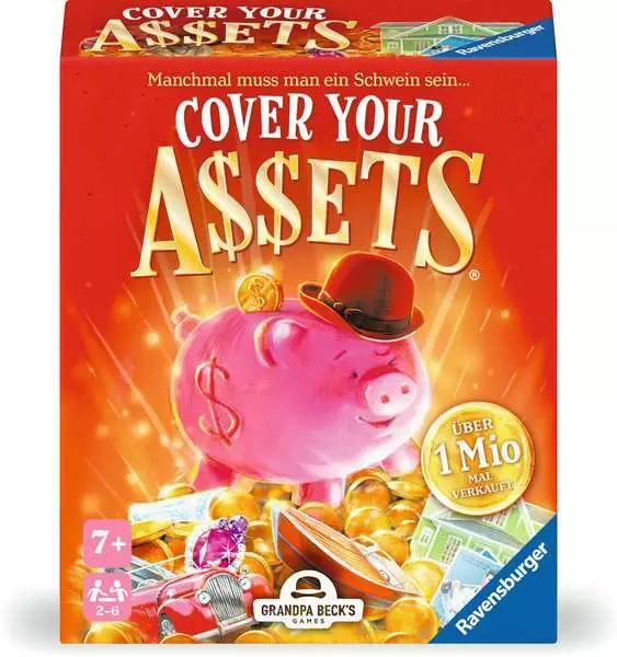 Ravensberger Matratzen Cover your Assets - Kartenspiel ab 7 Jahren