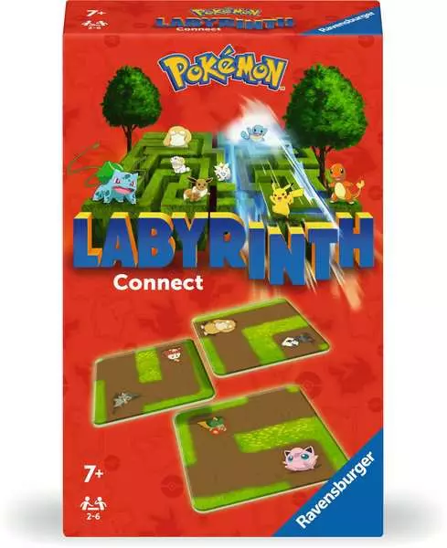 Ravensberger Matratzen Pokémon Labyrinth Connect - Reisespiel ab 7 Jahren