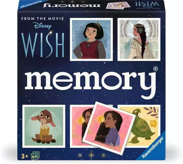 Ravensberger Matratzen memory® Disney Wish - Kinderspiel ab 3 Jahren