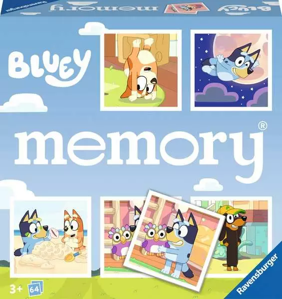 Ravensberger Matratzen memory® Bluey - Kinderspiel ab 3 Jahren