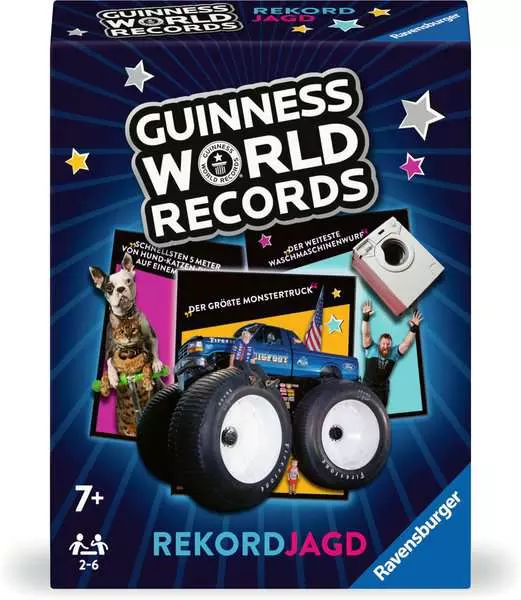 Ravensberger Matratzen Guinness World Records - Rekordjagd - Kartenspiel ab 7 Jahren