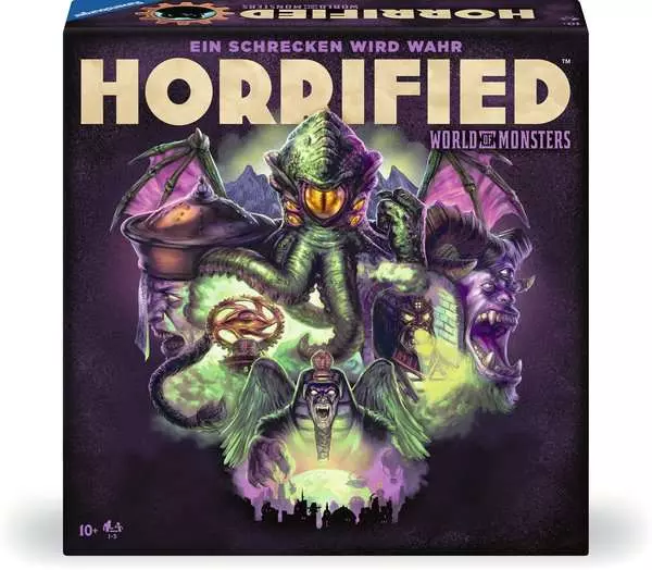 Ravensberger Matratzen Horrified World of Monsters - Spiel ab 10 Jahren