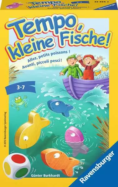 Ravensberger Matratzen Tempo, kleine Fische! - Reisespiel ab 3 Jahren