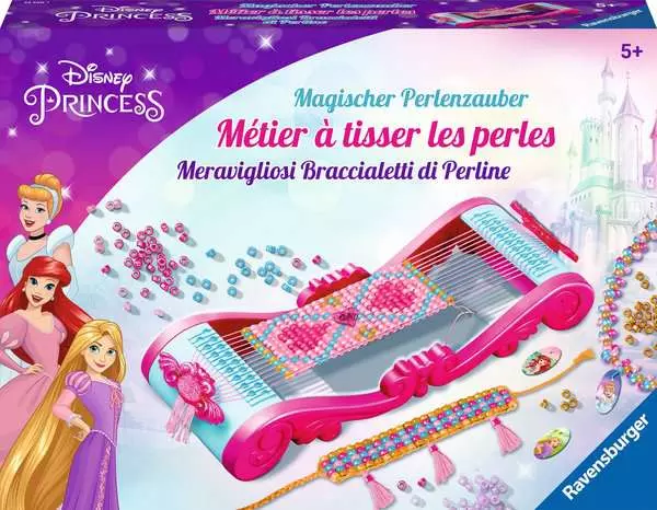 Ravensberger Matratzen Magischer Perlenzauber Disney Princesses - Bastelset für Kinder ab 5 Jahren