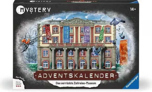 Ravensberger Matratzen Mystery Adventskalender PRO - Das verrückte Zeitreisemuseum - Kinderspiel ab 14 Jahren