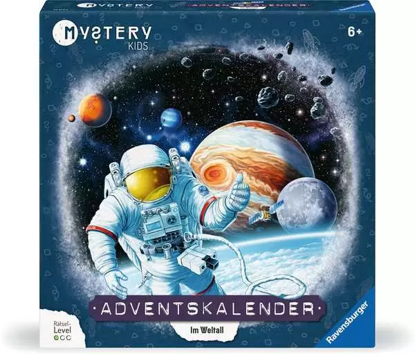 Ravensberger Matratzen Mystery kids Adventskalender - Im Weltall - Kinderspiel ab 6 Jahren