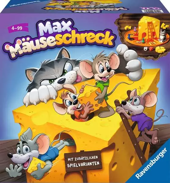 Ravensberger Matratzen Max Mäuseschreck - Kinderspiel ab 4 Jahren