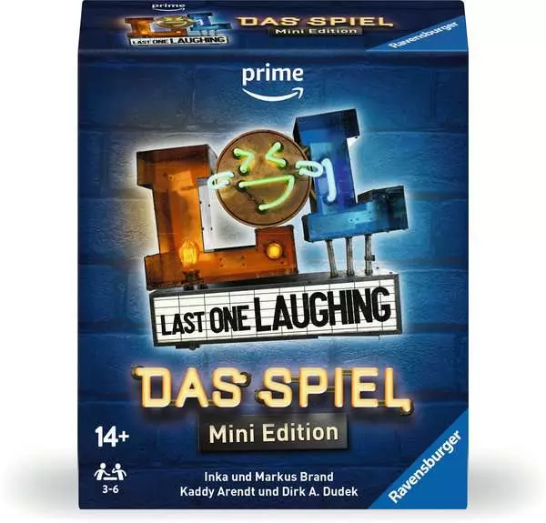 Ravensberger Matratzen Last One Laughing - Das Spiel Mini Edition - Kartenspiel ab 14 Jahren