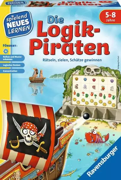 Ravensberger Matratzen Die Logik-Piraten - Kinderspiel ab 5 Jahren