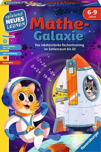 Ravensberger Matratzen Mathe Galaxie - Kinderspiel ab 6 Jahren