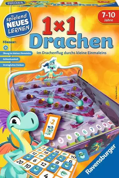 Ravensberger Matratzen 1x1 Drachen - Kinderspiel ab 7 Jahren