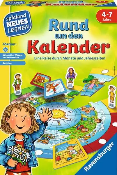 Ravensberger Matratzen Rund um den Kalender - Kinderspiel ab 4 Jahren