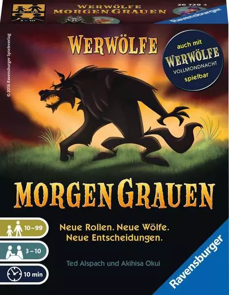 Ravensberger Matratzen Werwölfe MorgenGrauen - Spiel ab 10 Jahren