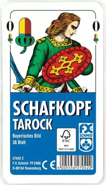 Ravensberger Matratzen Schafkopf/Tarock - Kartenspiel ab 8 Jahren