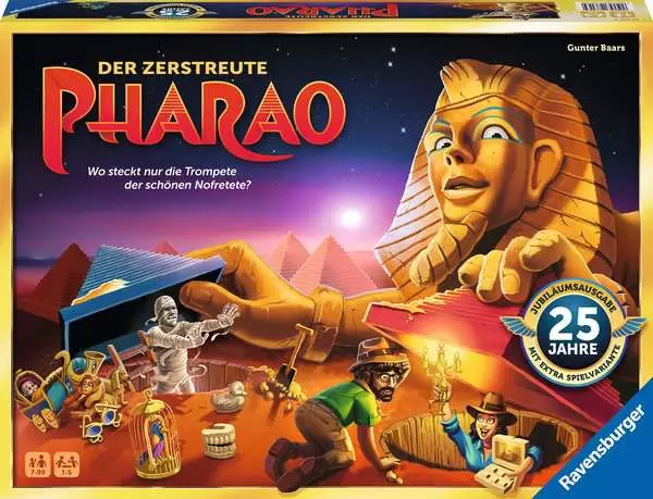 Ravensberger Matratzen Der zerstreute Pharao - D - 27316 - Ravensburger - Spiel ab 7 Jahren