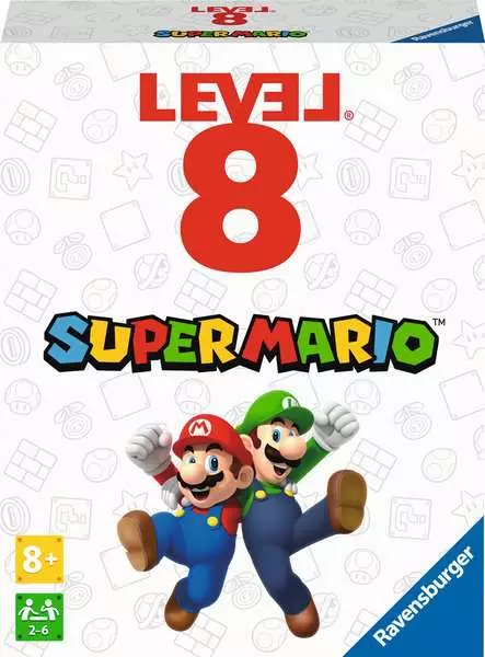 Ravensberger Matratzen Super Mario Level 8 - Kartenspiel ab 8 Jahren