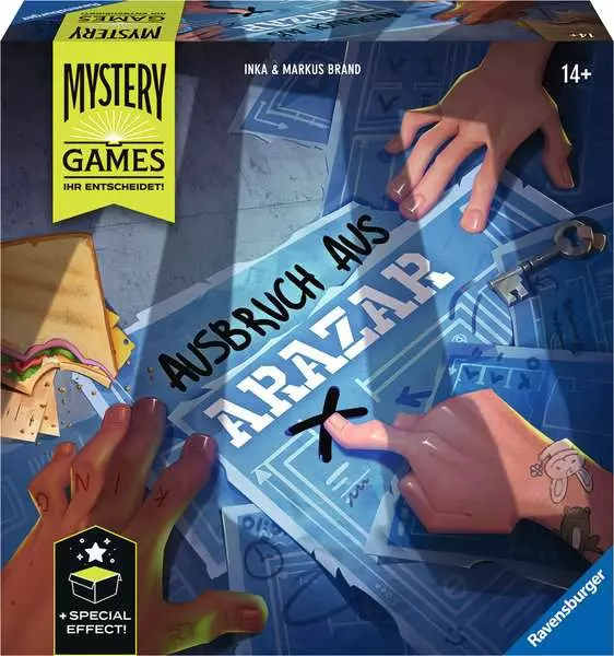 Ravensberger Matratzen Mystery Games - Der Ausbruch aus Arazar - Spiel ab 14 Jahren