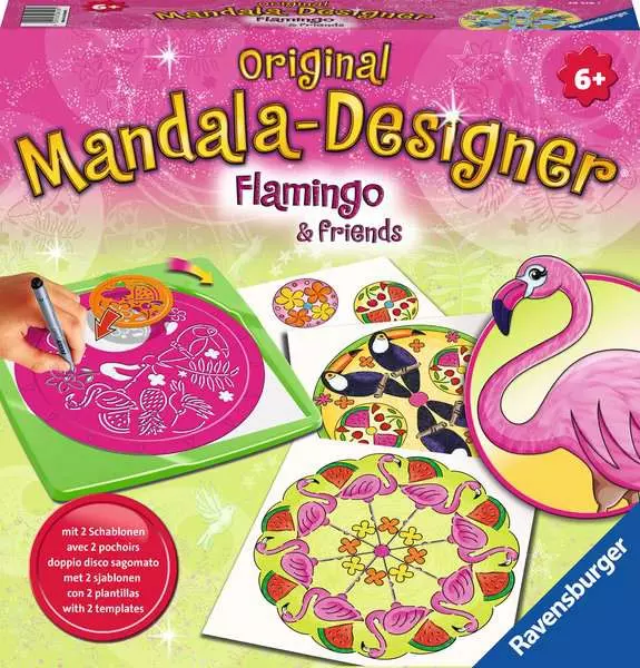 Ravensberger Matratzen Mandala Designer Flamingo & Friends