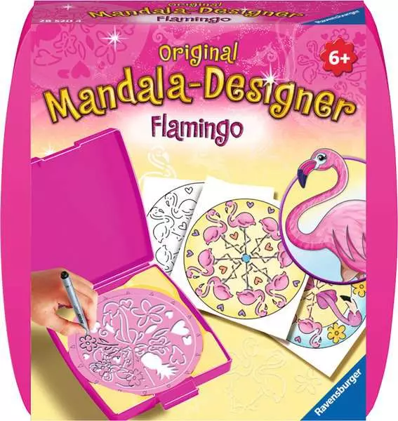 Ravensberger Matratzen Mini Mandala-Designer Flamingo