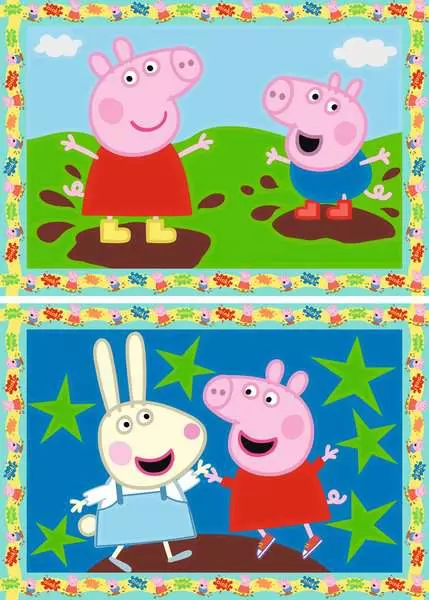 Ravensberger Matratzen CreArt Peppa Pig - Malen nach Zahlen für Kinder ab 5 Jahren