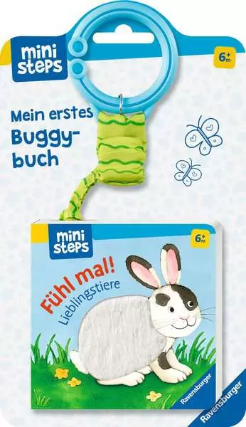 Ravensberger Matratzen ministeps: Mein erstes Buggybuch: Fühl mal! Lieblingstiere