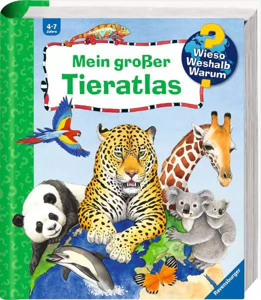 Ravensberger Matratzen Ravensburger Wieso? Weshalb? Warum?: Mein großer Tieratlas