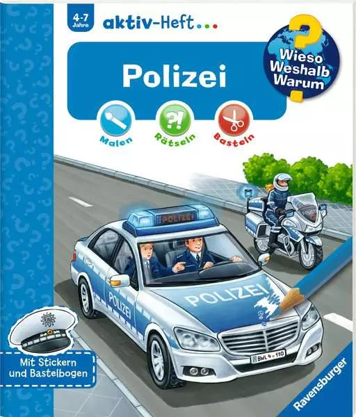 Ravensberger Matratzen Ravensburger Wieso? Weshalb? Warum? aktiv-Heft: Polizei