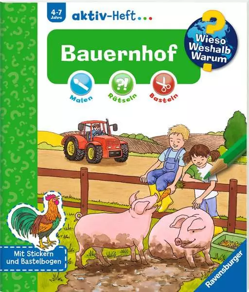 Ravensberger Matratzen Ravensburger Wieso? Weshalb? Warum? aktiv-Heft: Bauernhof