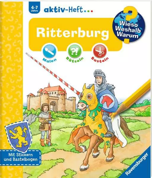 Ravensberger Matratzen Ravensburger Wieso? Weshalb? Warum? aktiv-Heft: Ritterburg