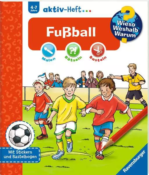 Ravensberger Matratzen Ravensburger Wieso? Weshalb? Warum? aktiv-Heft: Fußball