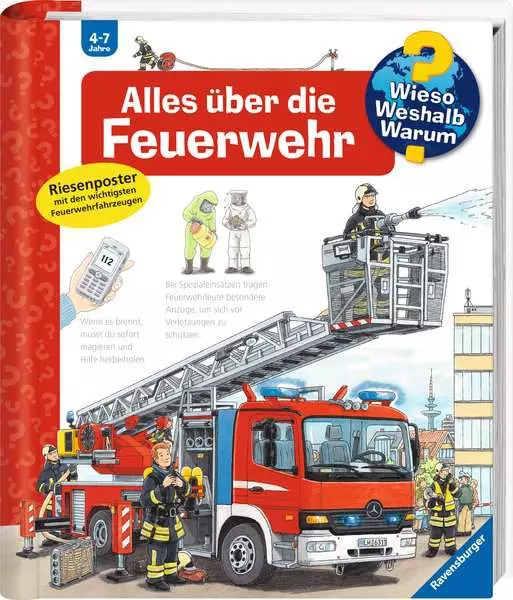 Ravensberger Matratzen Ravensburger Wieso? Weshalb? Warum?, Band 2: Alles über die Feuerwehr