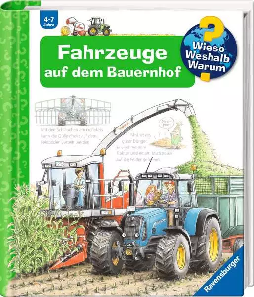 Ravensberger Matratzen Ravensburger Wieso? Weshalb? Warum?, Band 57: Fahrzeuge auf dem Bauernhof