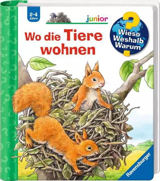 Ravensberger Matratzen Ravensburger Wieso? Weshalb? Warum? junior, Band 46: Wo die Tiere wohnen