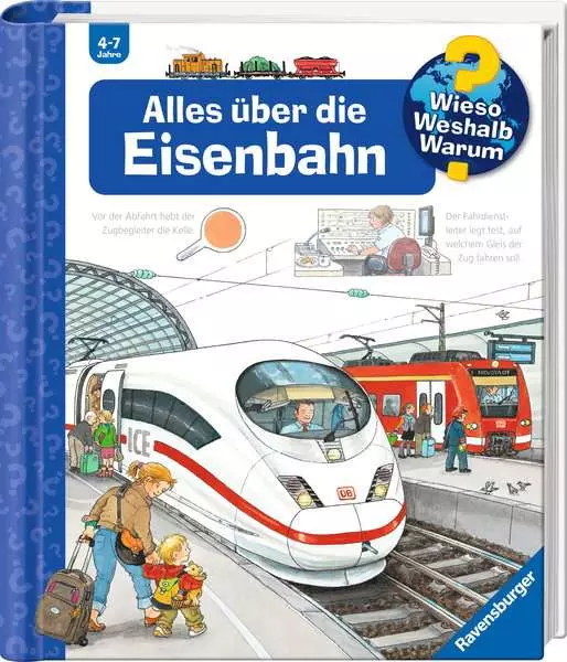 Ravensberger Matratzen Ravensburger Wieso? Weshalb? Warum?, Band 8: Alles über die Eisenbahn