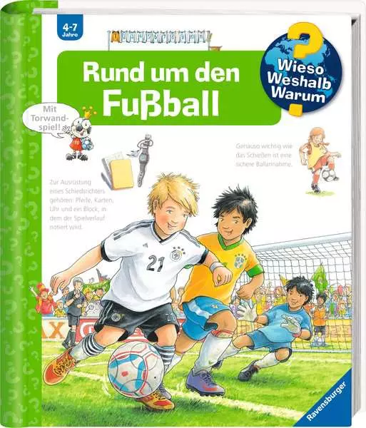 Ravensberger Matratzen Ravensburger Wieso? Weshalb? Warum?, Band 35: Rund um den Fußball