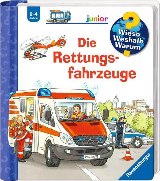 Ravensberger Matratzen Ravensburger Wieso? Weshalb? Warum? junior, Band 23: Die Rettungsfahrzeuge