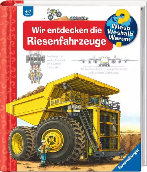 Ravensberger Matratzen Ravensburger Wieso? Weshalb? Warum?, Band 6: Wir entdecken die Riesenfahrzeuge