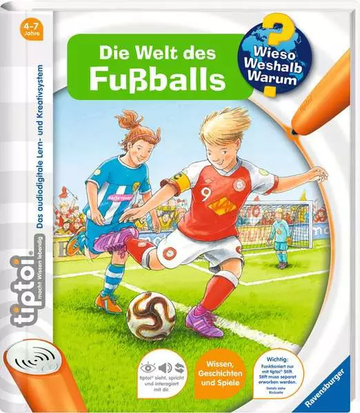 Ravensberger Matratzen tiptoi® Wieso? Weshalb? Warum? Die Welt des Fußballs