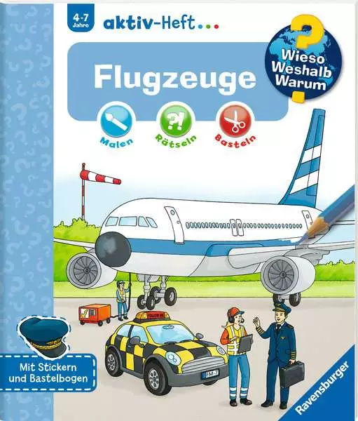 Ravensberger Matratzen Ravensburger Wieso? Weshalb? Warum? aktiv-Heft: Flugzeuge