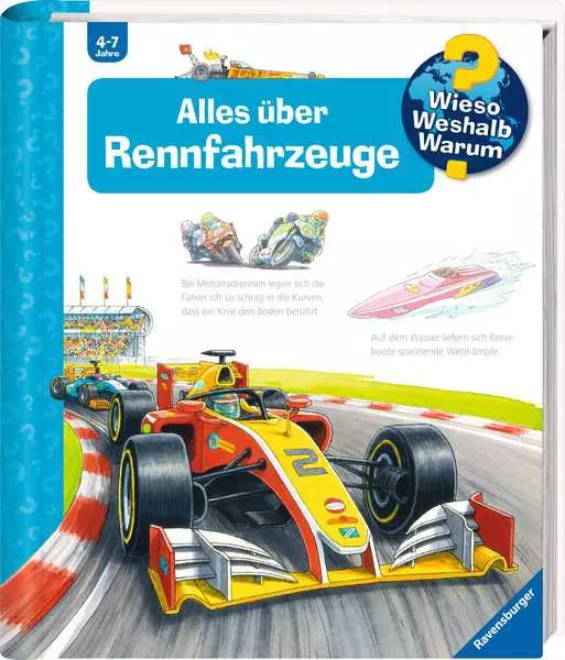 Ravensberger Matratzen Ravensburger Wieso? Weshalb? Warum?, Band 69: Alles über Rennfahrzeuge