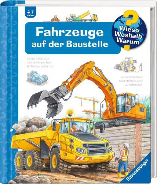 Ravensberger Matratzen Ravensburger Wieso? Weshalb? Warum?, Band 7: Fahrzeuge auf der Baustelle