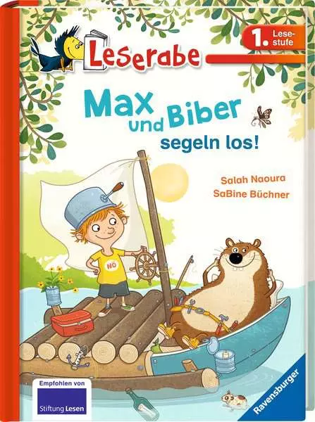 Ravensberger Matratzen Leserabe - 1. Lesestufe: Max und Biber segeln los!