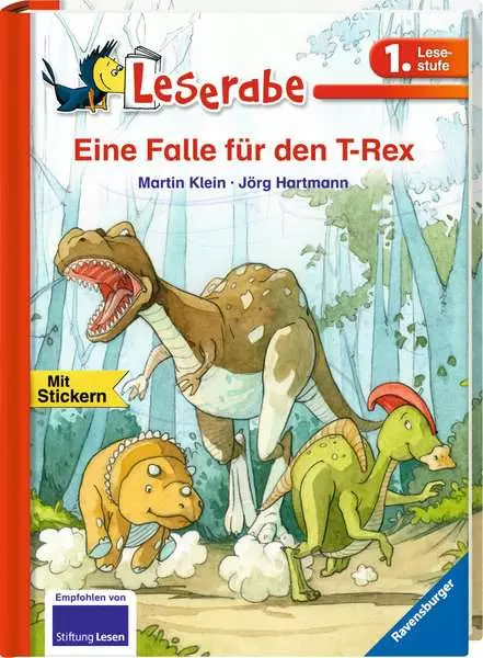 Ravensberger Matratzen Leserabe - 1. Lesestufe: Eine Falle für den T-Rex