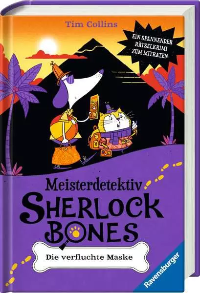 Ravensberger Matratzen Meisterdetektiv Sherlock Bones. Ein spannender Rätselkrimi zum Mitraten, Band 2: Die verfluchte Maske