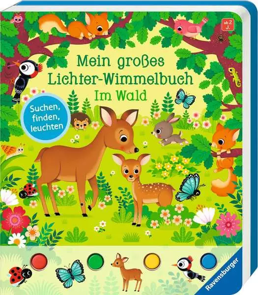 Ravensberger Matratzen Mein großes Lichter-Wimmelbuch: Im Wald