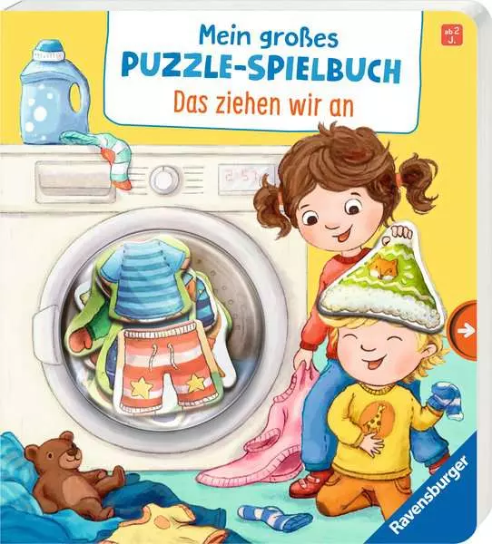 Ravensberger Matratzen Mein großes Puzzle-Spielbuch: Das ziehen wir an