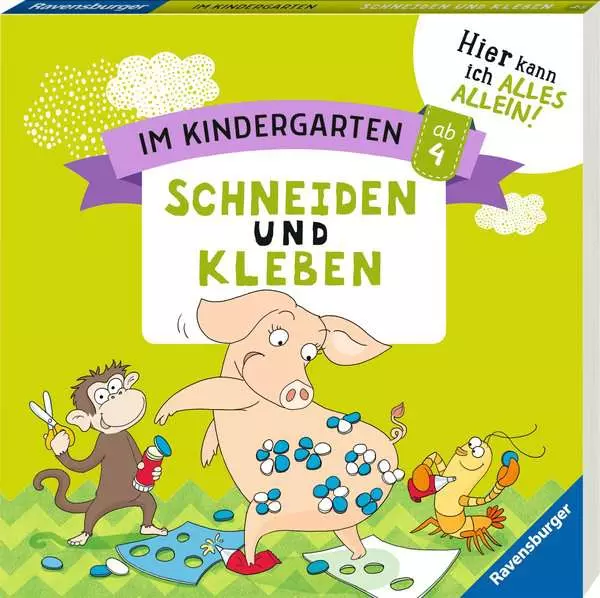 Ravensberger Matratzen Im Kindergarten: Schneiden und Kleben