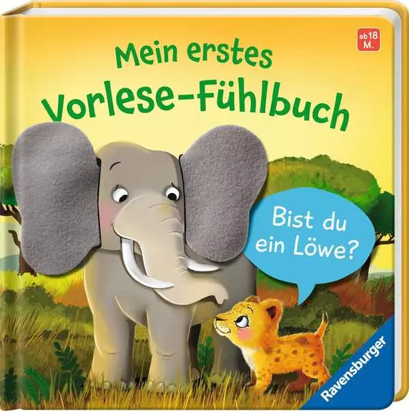 Ravensberger Matratzen Mein erstes Vorlese-Fühlbuch: Bist du ein Löwe?